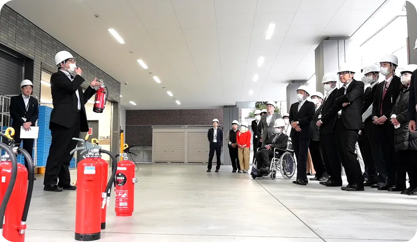 社員の安全確保1