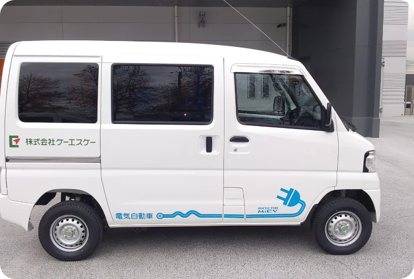 医薬品配送用EV車両の導入